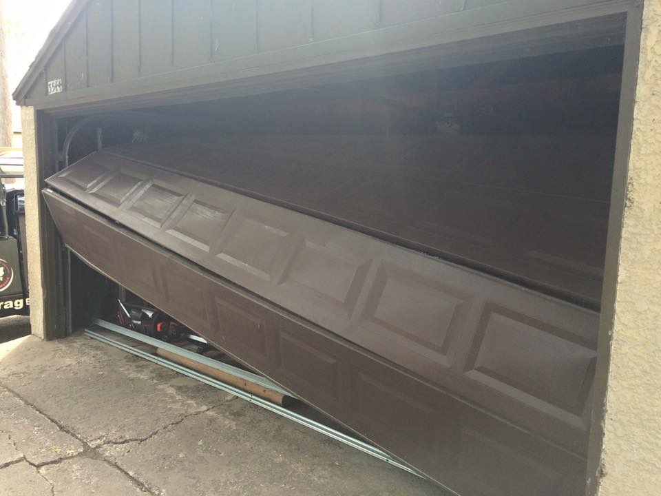 Garage Door Off Tracks